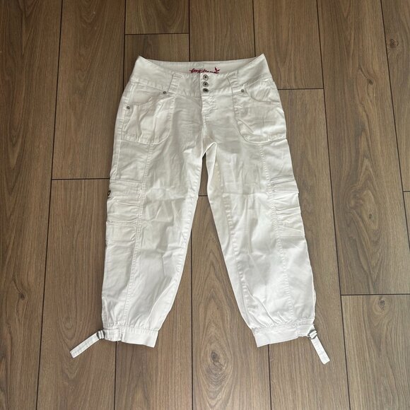 Vintage Y2K Cargo Capris - Picture 1 of 2